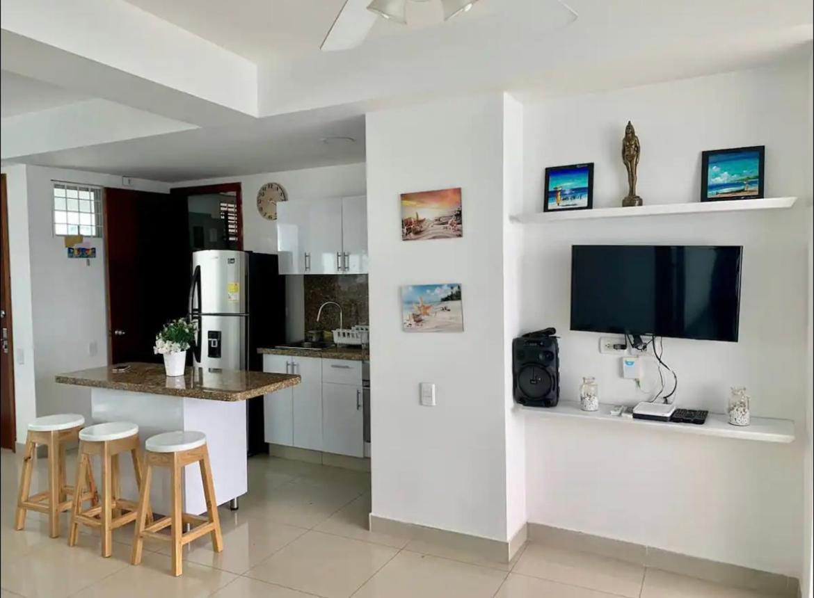 Apartamento en Bocagrande frente al mar