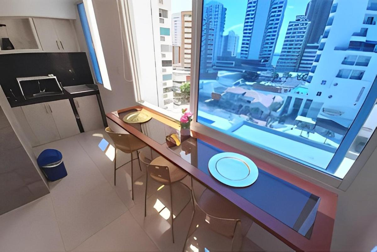 Comodo Apartamento en Bocagrande Cartagena 801B