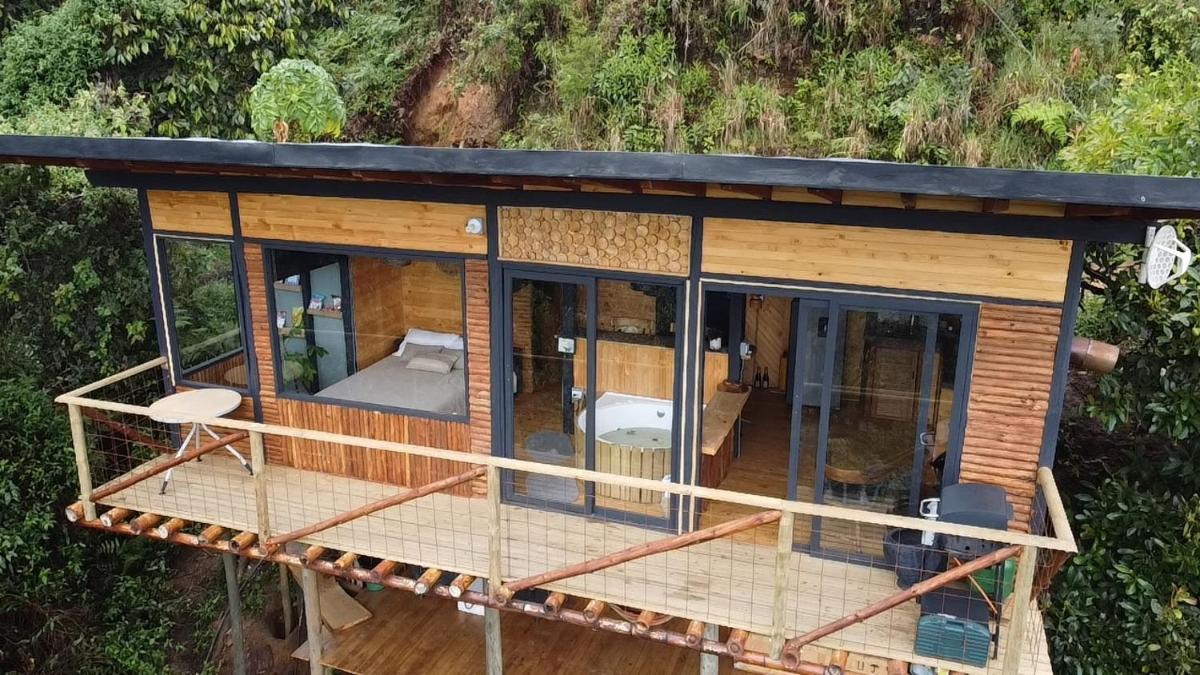Glamping con jacuzzi cerca a Medellin